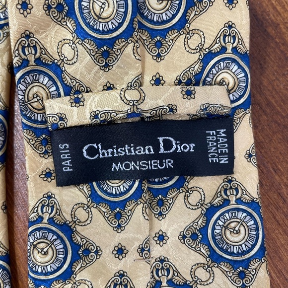 Christian Dior 100% Silk Tie - Picture 2 of 7